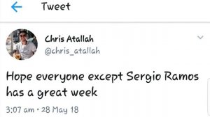 Mean / Hate Tweets About Sergio Ramos Injures  Mohammed Salah !