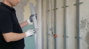 Обшиваем стены гипсокартоном. Устройство каркаса.