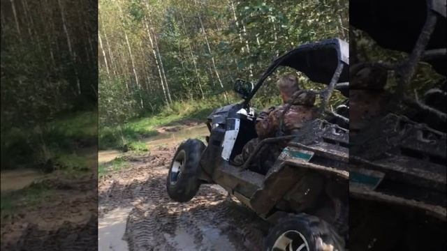 БАГГИ CFMOTO z8 | На 2 колёсах по грязи смотреть онлайн