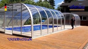 Раздвижной павильон для бассейна VOEROKA