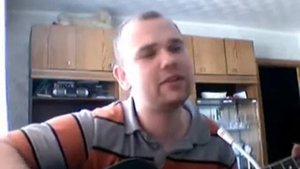 В старой церквушке. Под гитару