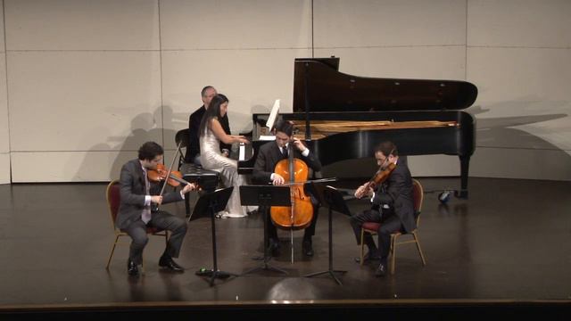 Schumann Piano Quartet 2nd Movement: Xiayin Wang, David Lisker, Bela Horvath, Hiro Matsuo смотреть онлайн