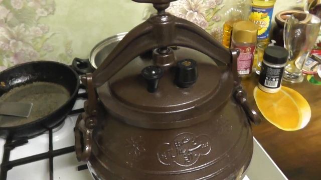 Мясо с картошкой в афганском казане.