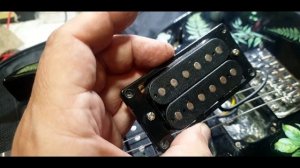 Ibanez RG humbucker repair