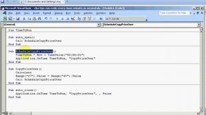 ExcelExperts.com -VBA Tips - Run Code Every Hour, Minute or Second