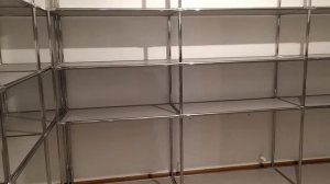 Стеллажи из труб и лдсп