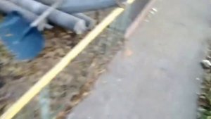 Горение опилок