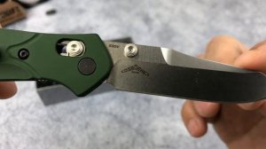 Нож "Mini Osborne" Crucible CPM S30V Green Aluminium 945 от Benchmade
