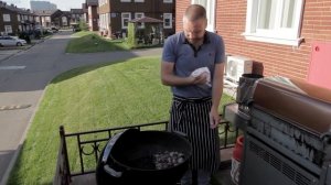 Ребрышки кальби на угольном гриле Weber