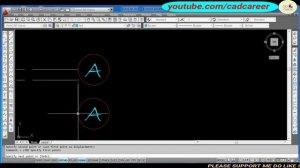 Column Layout Plan in AutoCAD | 10"x10" Column layout Center Line Plan | Column Placement