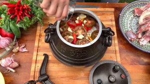 Афганский казан. Готовим ягненка с овощами