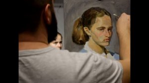Svyatoslav Brakhnov Academy of realist art. Мастер-класс портрет маслом.