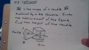 1351  Ch  13  Dilations and Scale Factors A Box Camera