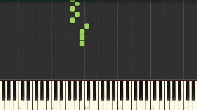 Cat Stevens Wild World [Easy Piano Tutorial] (Synthesia) Right Hand Only смотреть онлайн