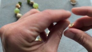 Собираем браслет на ювелирный тросик из Оникса