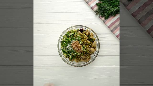Салат из Свеклы с Маринованными Грибами • Вкусный рецепт