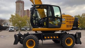 Покупка нового колесного экскаватора JCB JS200W
