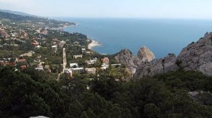 Крым Симеиз Вид с шеи горы Кошка
