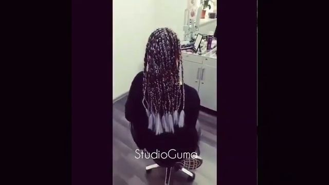 Африканские косички с каникалоном смотреть онлайн