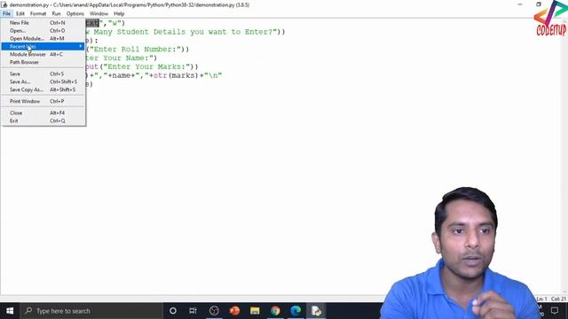 Python Class 12 | Data File Handling | Practical Implementation | Chapter 5 | Part 6 | In Hindi