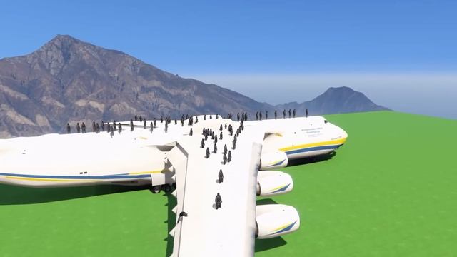 GTA 5 VS REAL : CARGO PLANE VS Antonov AN-225 (WHICH IS BEST?) смотреть онлайн