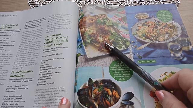 Смотрим онлайн английский журнал с рецептами