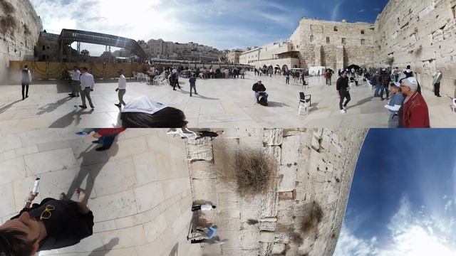 Стена плача, Иерусалим, The Western Wall, Jerusalem 360 VR смотреть онлайн