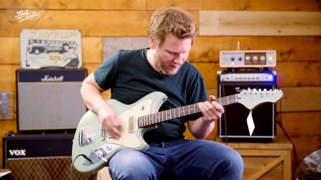 Novo Serus J - ‘Foam Mary’ with Mcnelly Stagger Swagger Pickups смотреть онлайн