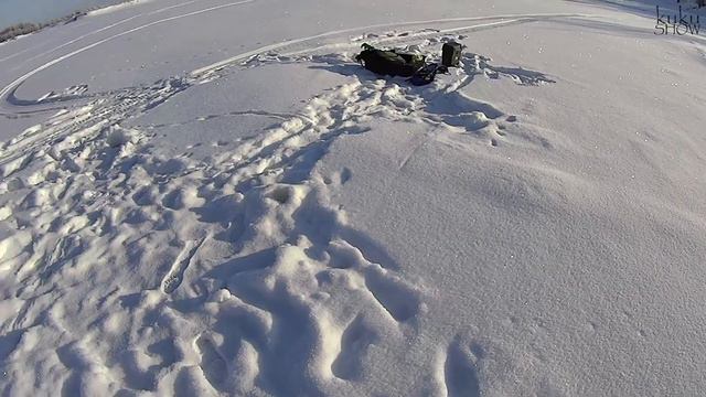 Будни рыбака. Глухая зима.