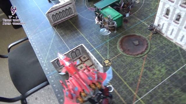 10th ed. Drukhari vs. Astra Militarum, 2000 pts. Warhammer 40k battlereport, командник Hellstorm