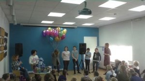 Детские писательницы Катя Матюшкина и Саша Сильвер посетили БСЦ "Тэффи" в Тихвине