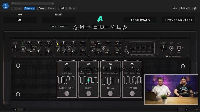 Гитарный плагин ML Sound Amped ML5 - эмуляция Mesa/Boogie