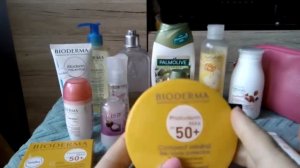 Мои уходовые средства Bioderma, Loccitsne,Avene, BodyShop,Dior,Palmolive,Avon