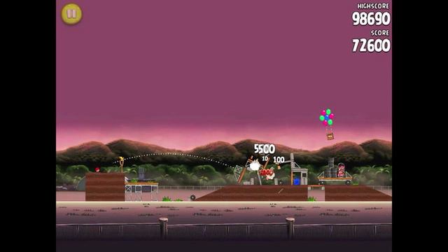 Angry Birds Rio Airfield Chase 10-9 3 Stars Walkthrough video gameplay Ipad 2 смотреть онлайн