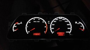 Пересвет приборной панели ВАЗ 2110 - 2114