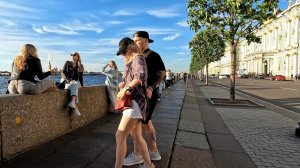 Дворцовая набережная. Питер. Прогулка (июнь 2024)