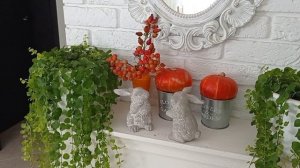 Уютная осень. Как сделать простой и  красивый осенний декор своими руками. Бюджетный осенний декор.