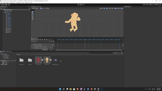2D Character Customization - Full Skin Changing - Unity Tutorial смотреть онлайн
