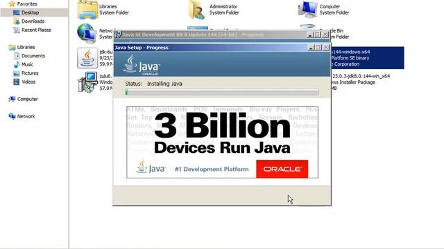 Java 8 (Oracle JDK 8) Installation In Windows Server 2008 | Java SE 8 Update 144