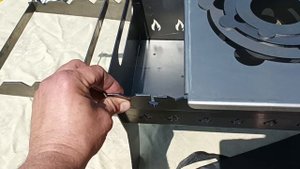 мангал походный сталь 2мм .от Roaster.