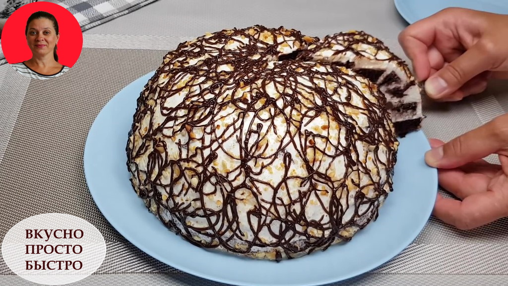 Без духовки ✧ Торт Шоколадный Панчо ✧ Домашний рецепт торта