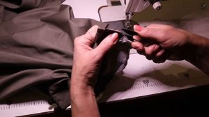 Как ушить воротник стойку на готовом изделии.