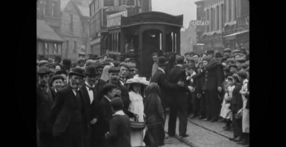 Кинохроника, Уиган Англия 1902. Wigan England 1902