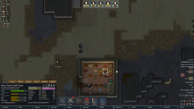 RimWorld - 40 days Tribal Speedrun (in-game time) смотреть онлайн