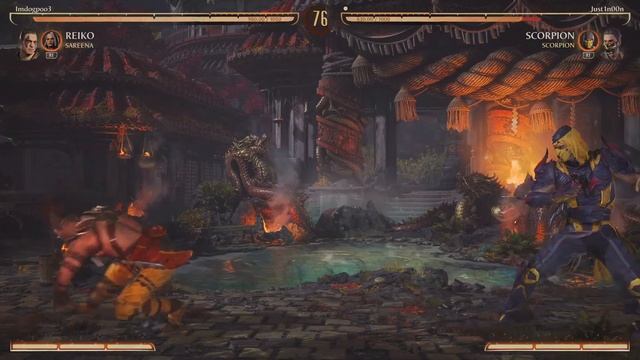 Mortal Kombat 1 Kasual Match Scorpion gameplay смотреть онлайн