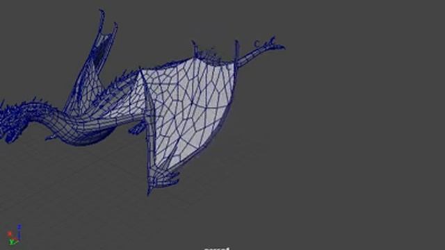dragon wings ncloth simulation смотреть онлайн