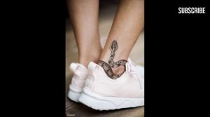 Ankle tattoos | Tattoo on leg for girls ?