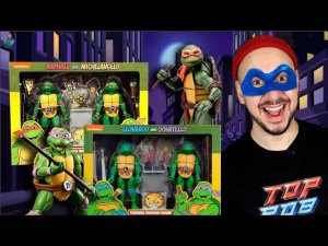 ПАПА РОБ И САМЫЕ КРУТЫЕ ФИГУРКИ ЧЕРЕПАШКИ-НИНДЗЯ ОТ NECA И S.H. FIGUARTS! ВСЯ TMNT КОЛЛЕКЦИЯ!