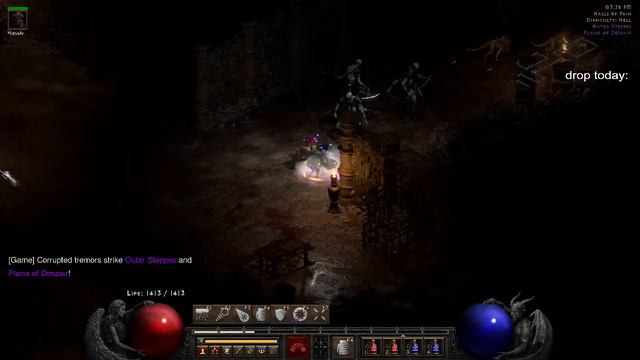 Diablo 2 Resurrected Ladder SC Blizz Sorc Фармим ключи! смотреть онлайн