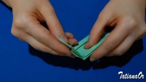 Танк из бумаги за 2 минуты. Оригами танк